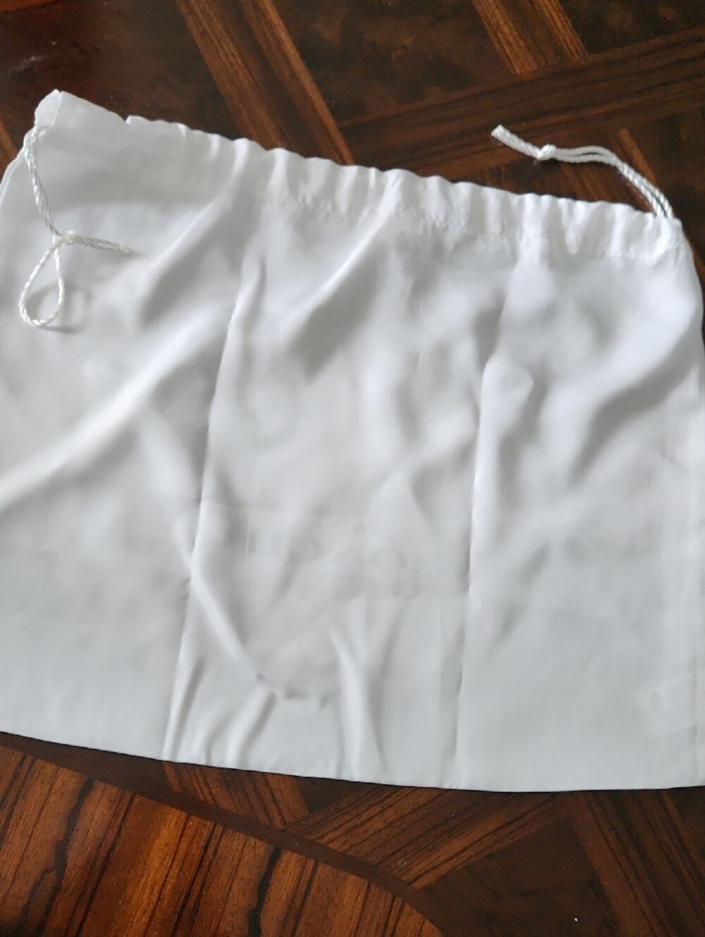 NEW Coach New York Dust Bag Satin White Drawstring Storage Stagecoach 16 x 13 - Picture 7 of 8